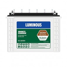Luminous Sc12054, 110ah Battery 54 Months Warranty (White)