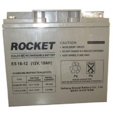 ROCKET ES 12V, 18Ah SMF VRLA Battery